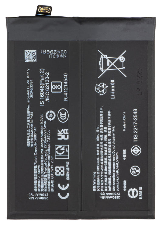 Batteria per Realme GT 6T / GT 6, BLPA51