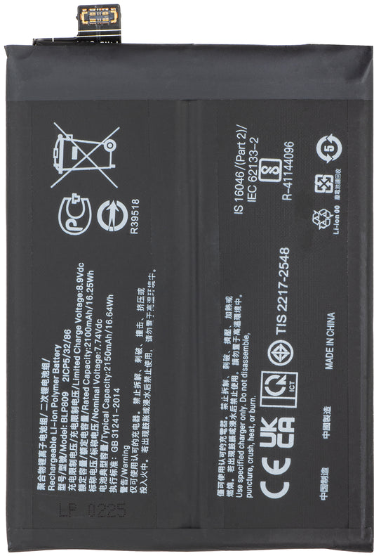 Batteria per Realme GT Master, BLP809