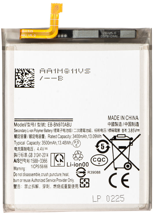Batteria per Samsung Galaxy Note10 N970, EB-BN970ABU