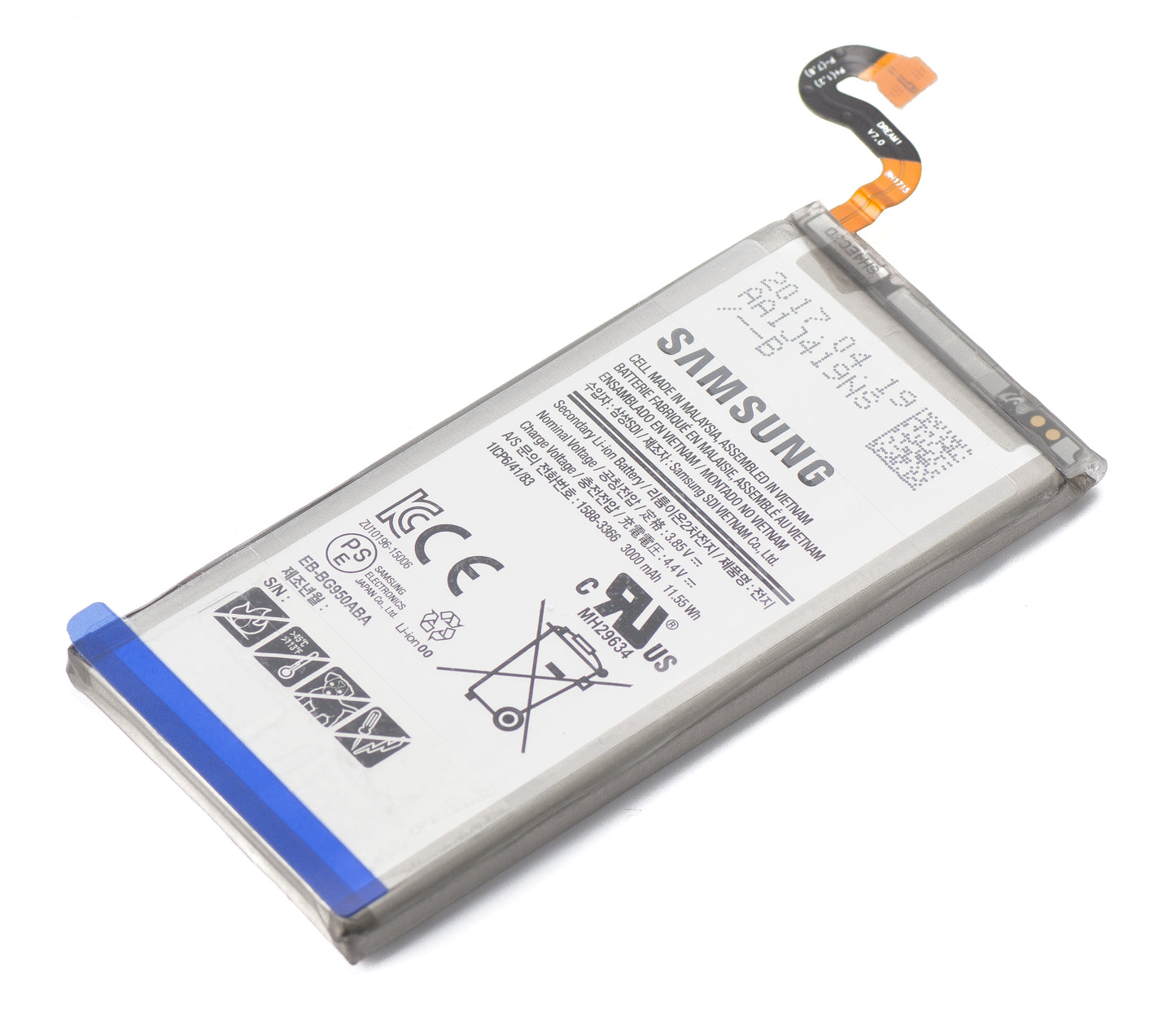 Batteria Samsung Galaxy S8 G950, EB-BG950AB, Scambio GH43-0472729A