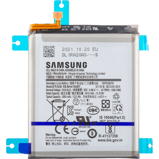 Batteria Samsung Galaxy A41 A415, EB-BA415ABY, Service Pack GH82-22861A