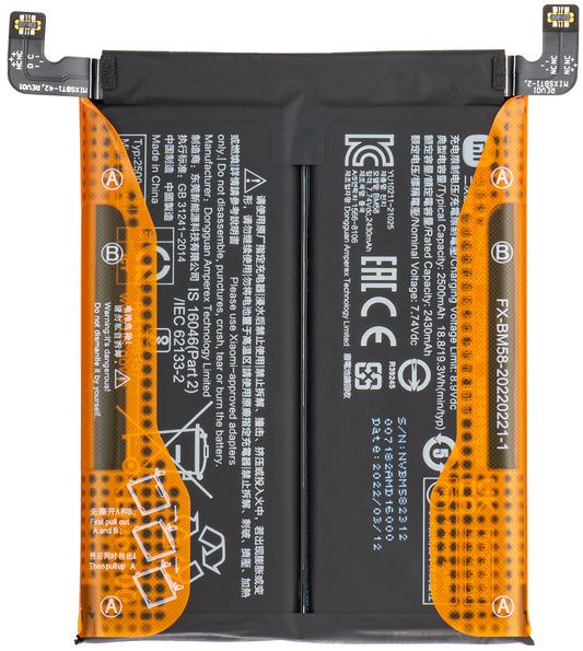 Batteria Xiaomi 11T Pro, BM58, Swap 460200008M1G
