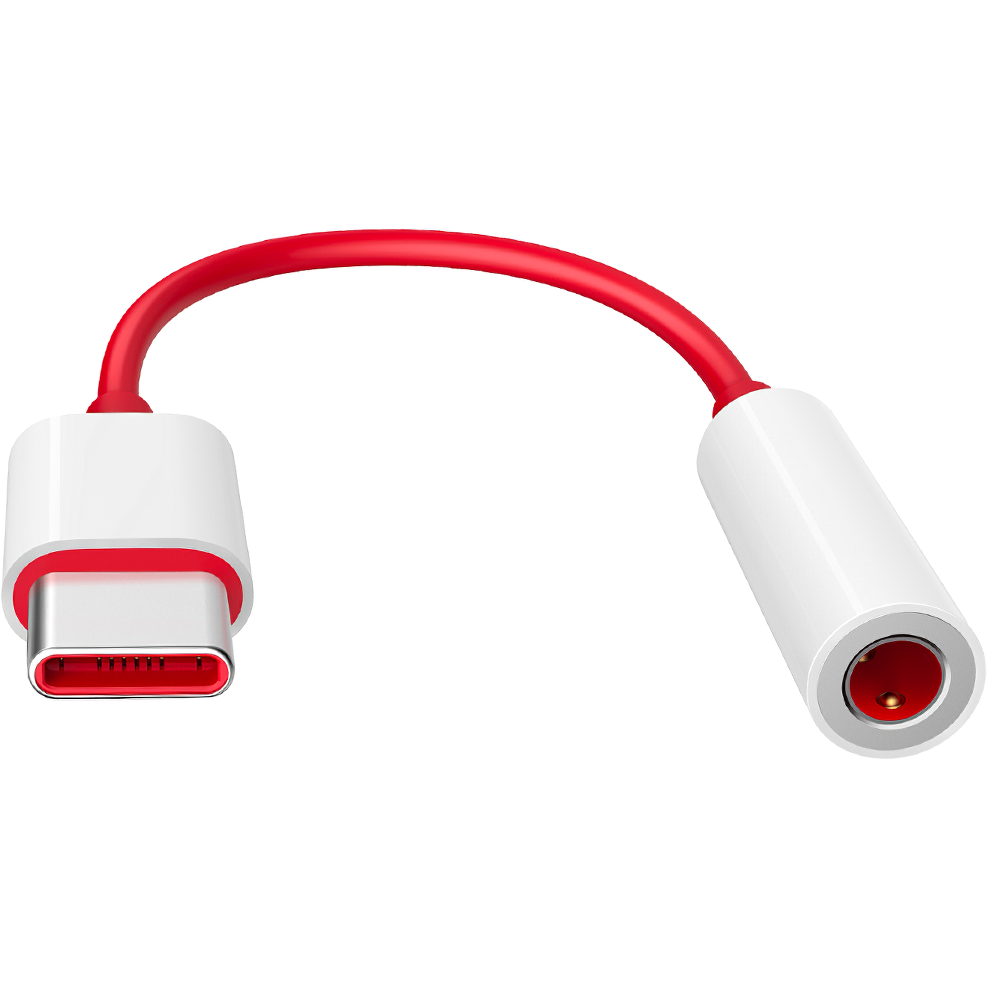 Adattatore audio USB-C - 3,5 mm OnePlus TC01W, 0,09 m, rosso 5461100024