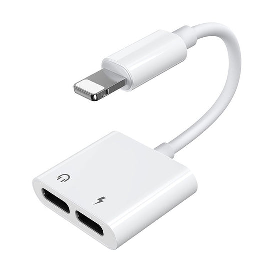 Adattatore Audio Lightning a Lightning Joyroom S-Y104 Ben, con porta di ricarica Lightning, Bianco