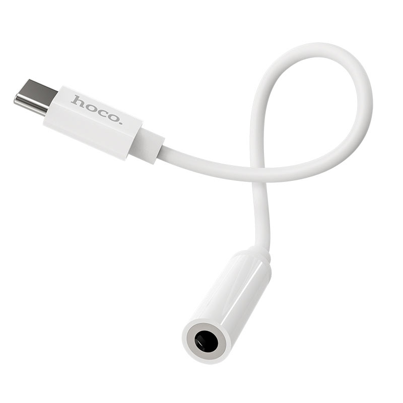 Adattatore Audio USB-C - 3,5mm HOCO LS30, Bianco