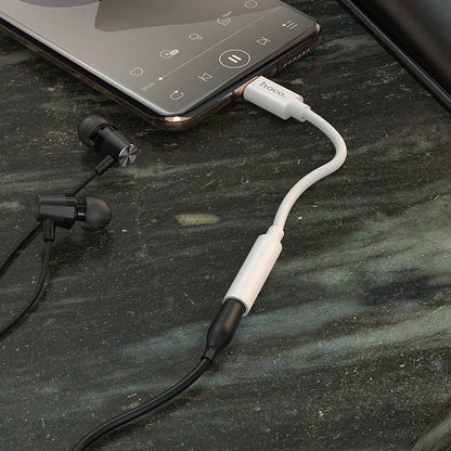 Adattatore Audio USB-C - 3,5mm HOCO LS30, Bianco