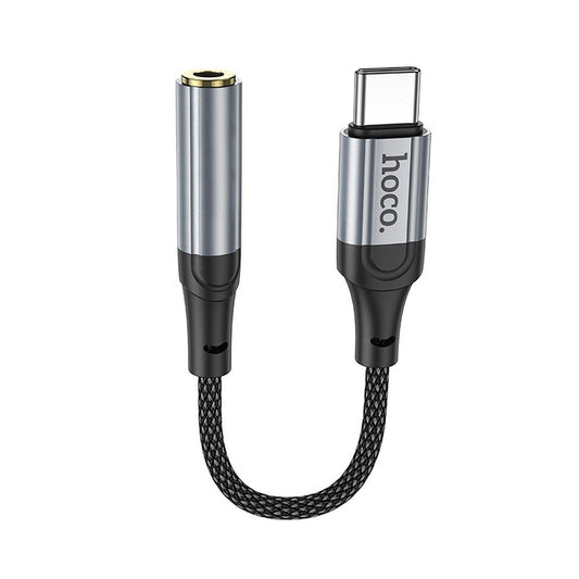 Adattatore Audio USB-C - 3.5mm HOCO LS36, Grigio