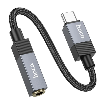 Adattatore Audio USB-C - 3.5mm HOCO UPA32C, Nero