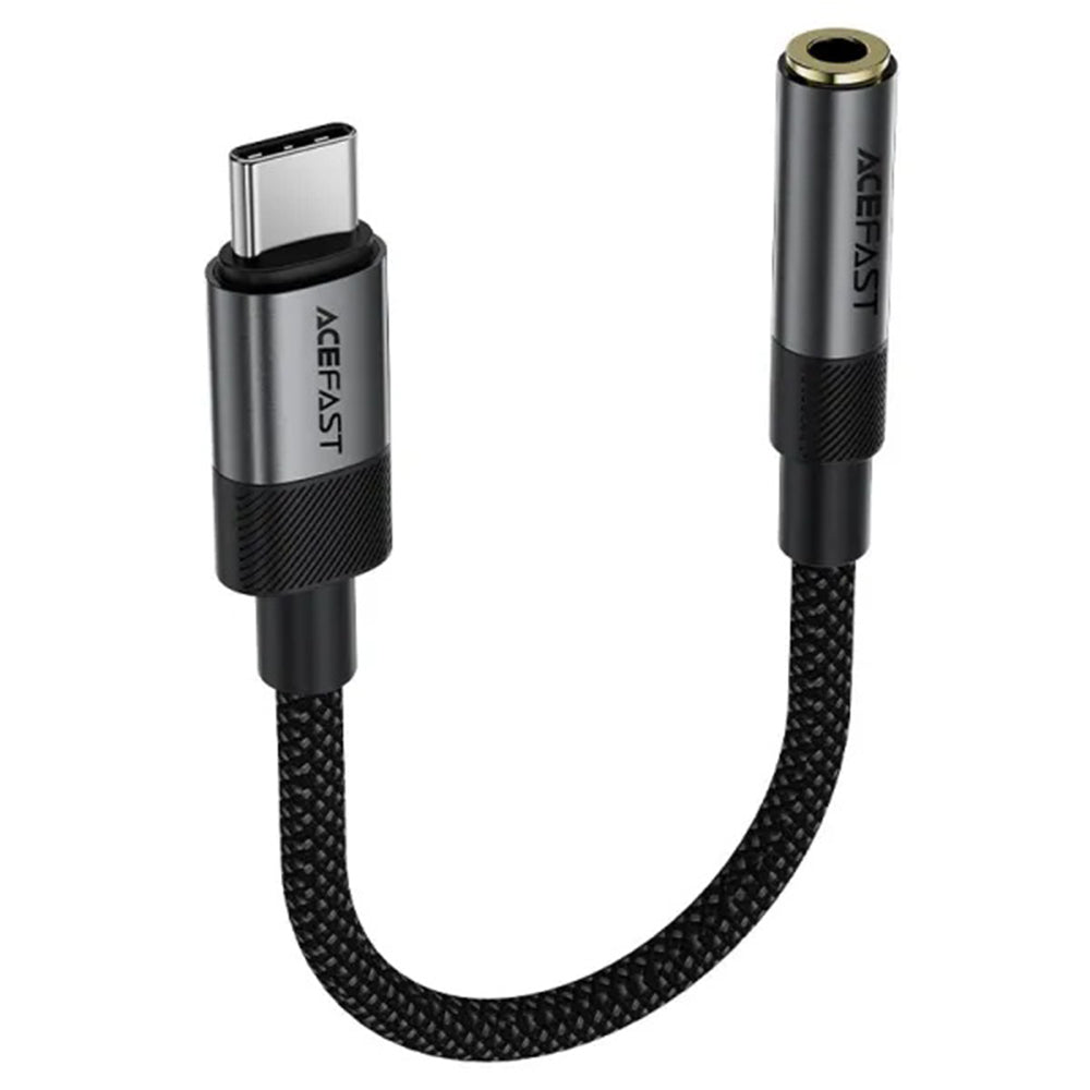 Adattatore Audio USB-C - 3.5mm Acefast J12, Nero