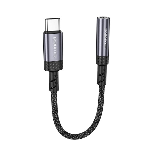 Adattatore Audio USB-C - 3.5mm Borofone BV24, Grigio