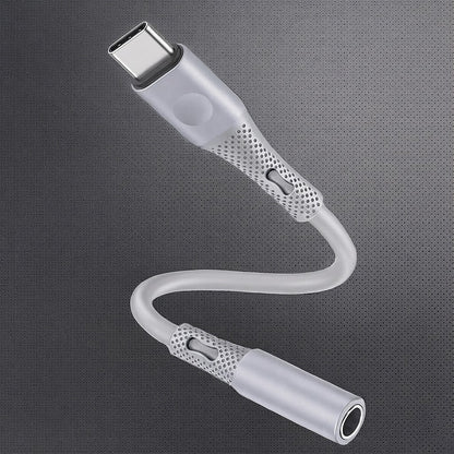 Adattatore Audio USB-C - 3.5mm Techsuit AC1 SoundFlex, Grigio
