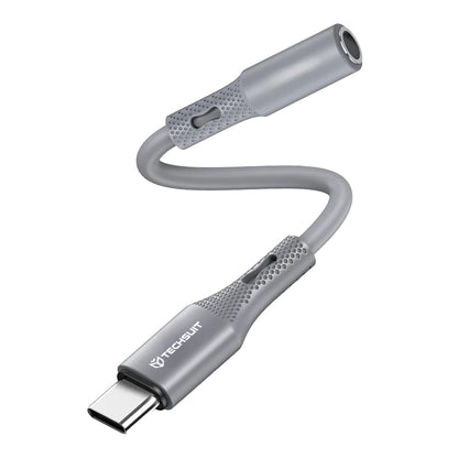 Adattatore Audio USB-C - 3.5mm Techsuit AC1 SoundFlex, Grigio