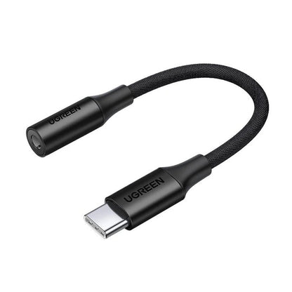 USB-C to 3.5mm Audio Adapter UGREEN AV161, Black