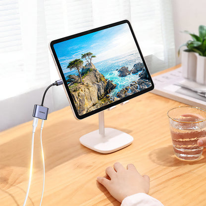 Adattatore Audio USB-C - 3.5mm / USB-C UGREEN CM231, Grigio