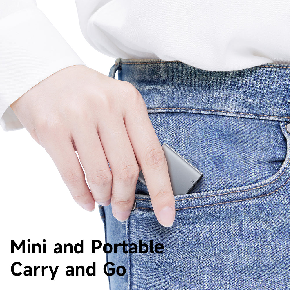 Adattatore Audio USB-C - USB-C / USB-C McDodo CA-5570 Wales, Grigio