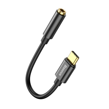 Adattatore audio USB-C - 3,5 mm Baseus L54, nero CATL54-01