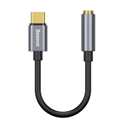 Adattatore audio 3,5 mm - USB-C Baseus L54, grigio CATL54-0G