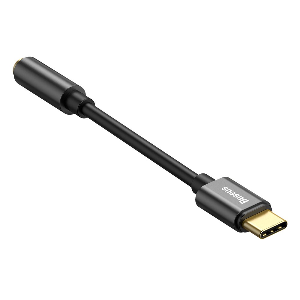 Adattatore audio USB-C - 3,5 mm Baseus L54, nero CATL54-01