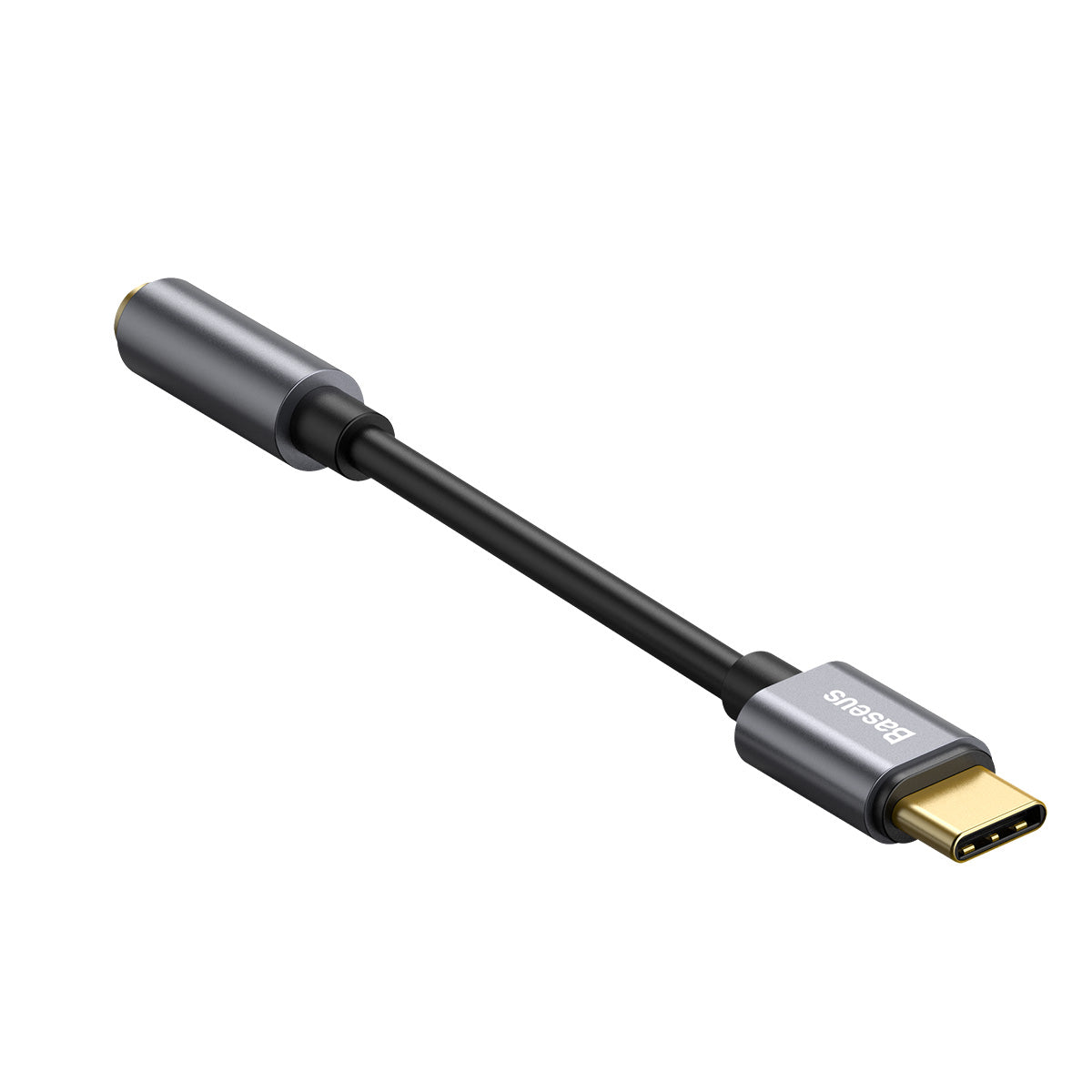 Adattatore audio 3,5 mm - USB-C Baseus L54, grigio CATL54-0G