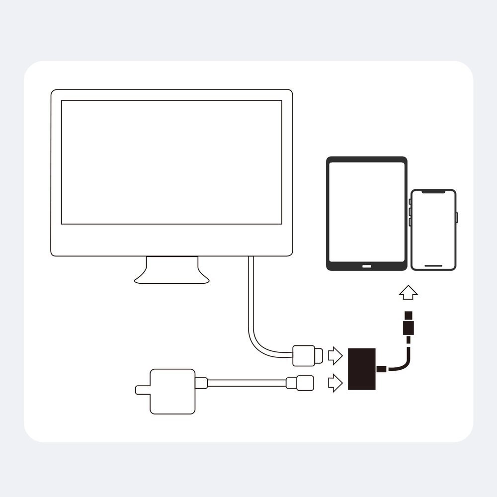 Adattatore Audio e Video Lightning - HDMI / Lightning Joyroom S-H141, Bianco