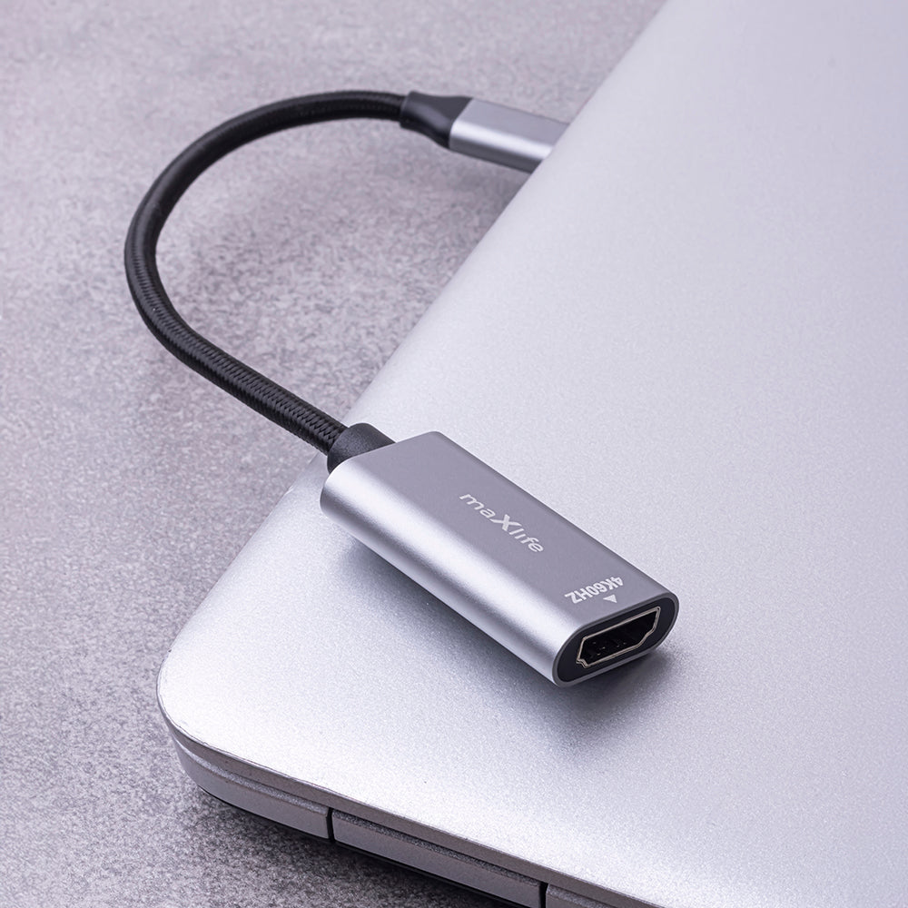 Adattatore Audio e Video USB-C - HDMI MaXlife MXHC-01, Grigio