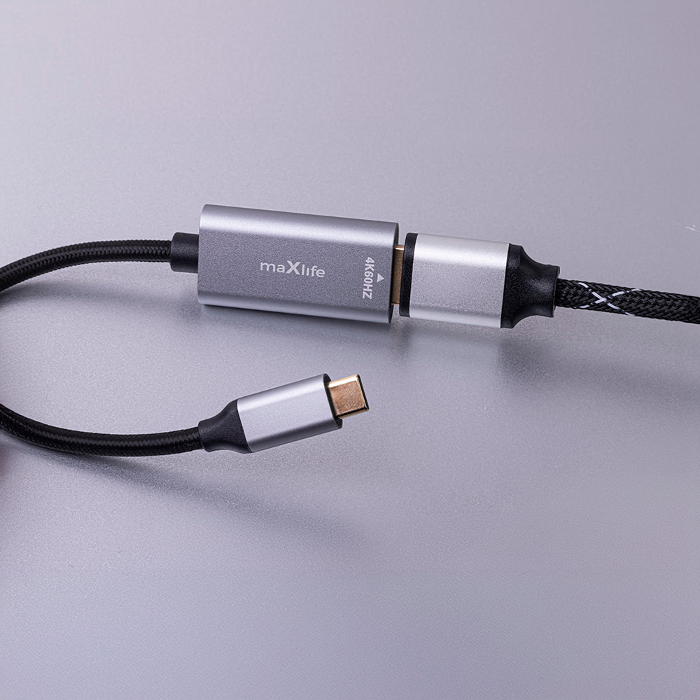 Adattatore Audio e Video USB-C - HDMI MaXlife MXHC-01, Grigio