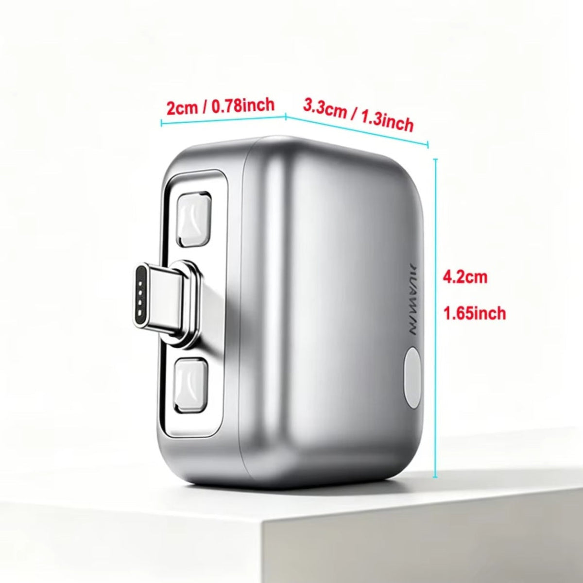 Adattatore Auto Disconnect USB-C Forward KH-51 per Alimentazione con Disconnessione Automatica e Protezione Batteria, Argento