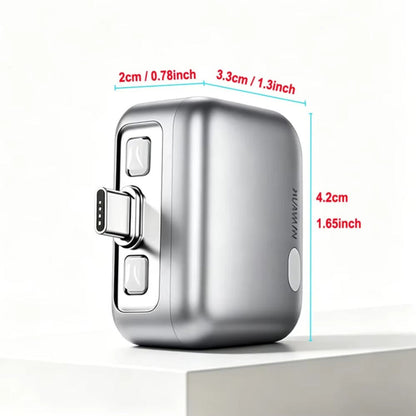 Adattatore Auto Disconnect USB-C Forward KH-51 per Alimentazione con Disconnessione Automatica e Protezione Batteria, Argento