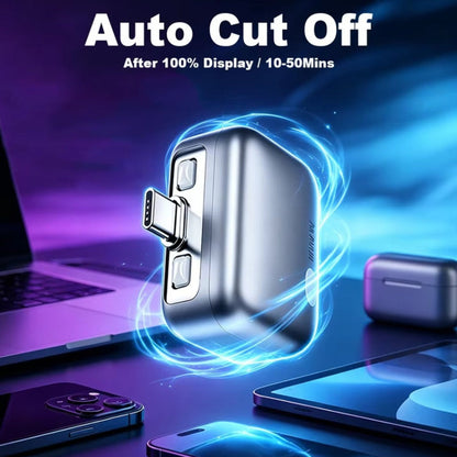 Adattatore Auto Disconnect USB-C Forward KH-51 per Alimentazione con Disconnessione Automatica e Protezione Batteria, Argento