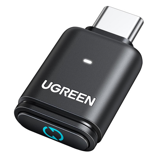 Adattatore Bluetooth USB-C UGREEN BT501, Nero, Ricondizionato