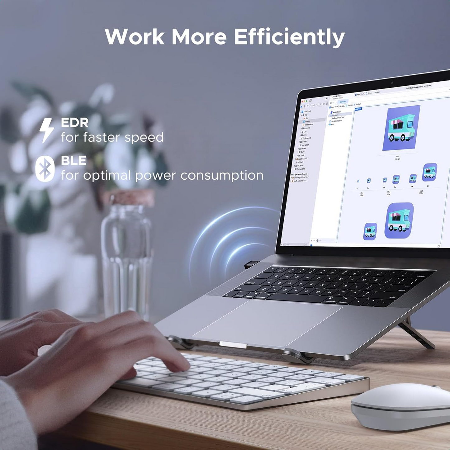 Adattatore Bluetooth USB UGREEN CM748 (75073), Nero