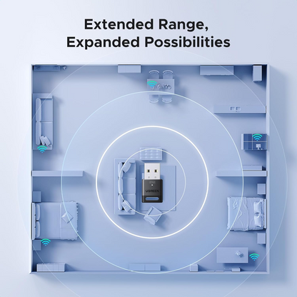 Adattatore Bluetooth USB UGREEN CM748 (75073), Nero