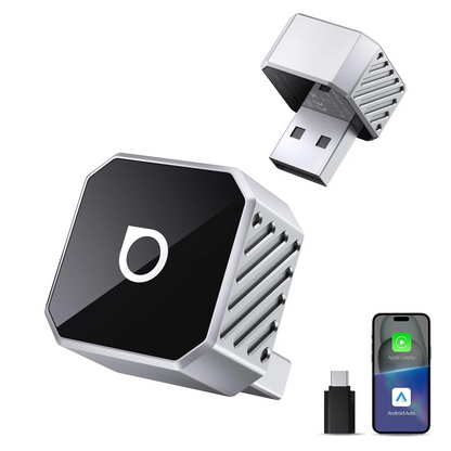Adattatore Carplay / Android Auto Wireless Ottocast Mini Cube Style C per Apple iPhone / Android Series CP88-T3