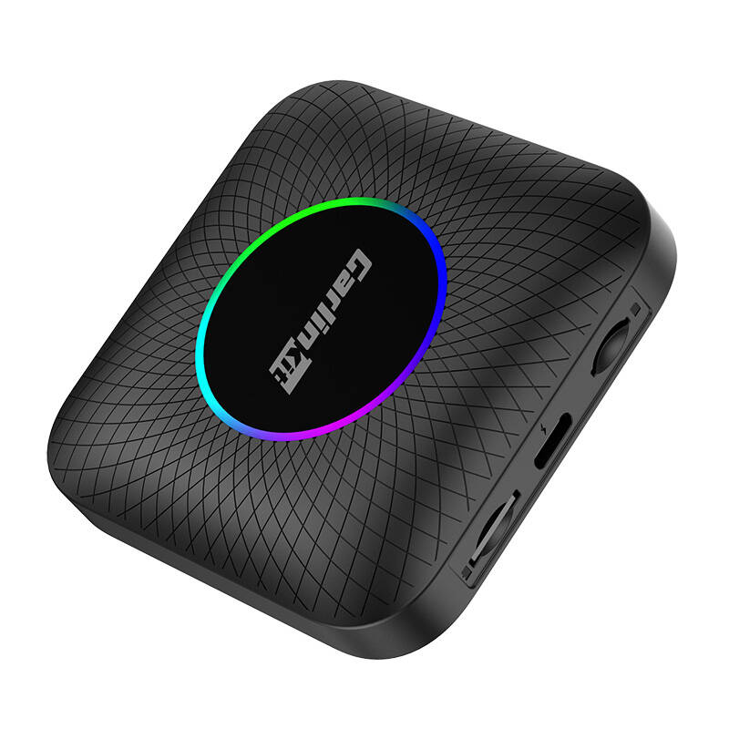 Adattatore Carplay / Android Auto Wireless Carlinkit TBox Ambient per Apple iPhone / Serie Android, 8GB RAM / 128GB