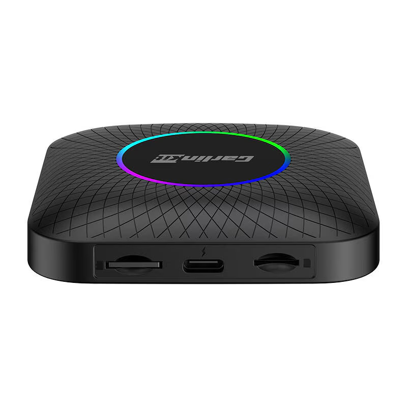 Adattatore Carplay / Android Auto Wireless Carlinkit TBox Ambient per Apple iPhone / Serie Android, 8GB RAM / 128GB