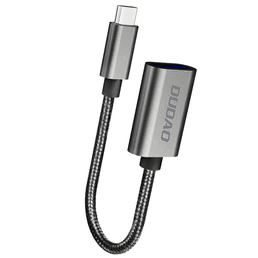 Adattatore Dudao L15T da USB-C a USB-A OTG, nero