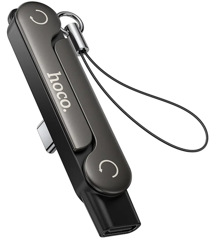 Adattatore Dati e Ricarica USB-C - USB-C HOCO UA47A, Nero