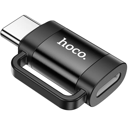 Adattatore Dati e Ricarica Lightning - USB-C HOCO UA31E, Nero