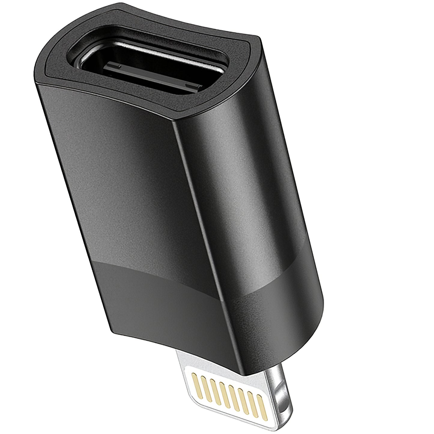 Adattatore dati e ricarica USB-C - Lightning HOCO UA17, nero 