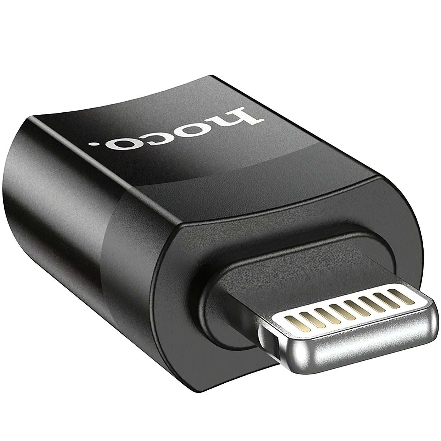 Adattatore dati e ricarica USB-C - Lightning HOCO UA17, nero 