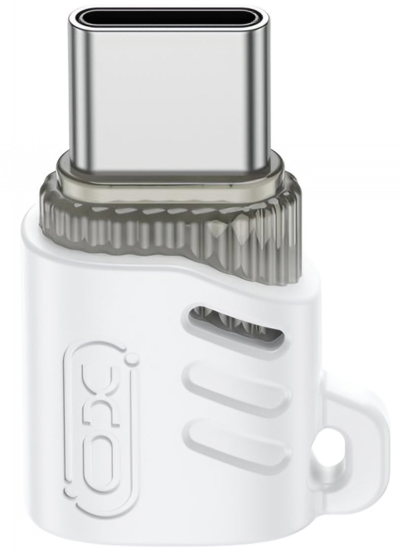 Adattatore Dati e Ricarica microUSB - USB-C XO Design NB256G, Bianco