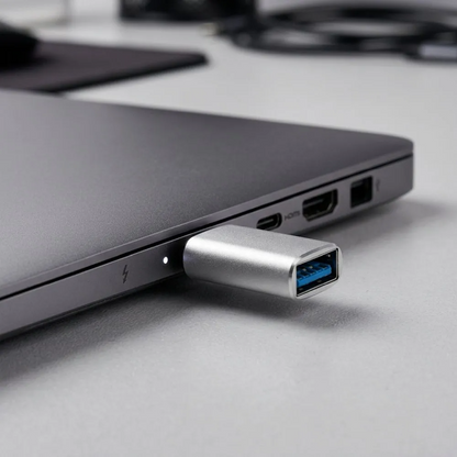 Adattatore Dati e Ricarica USB-C - USB-A Blue Star, Bianco