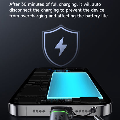 Adattatore Dati e Ricarica USB-C - Lightning McDodo OT-2590 Power Off, Nero