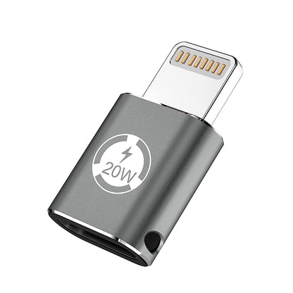 Adattatore Dati e Ricarica USB-C - Lightning Techsuit A11 TitanCoreX, Grigio