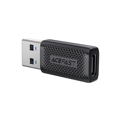 Adattatore Dati e Ricarica USB-C - USB-A Acefast J2, Nero
