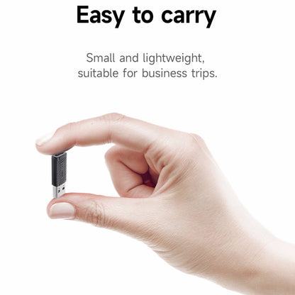 Adattatore Dati e Ricarica USB-C - USB-A Acefast J2, Nero