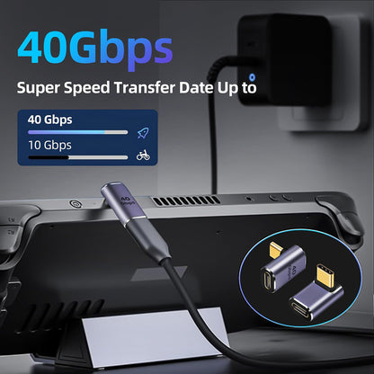 Adattatore Dati e Ricarica USB-C - USB-C Techsuit A12 TitanCoreX, Grigio