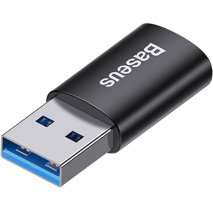 Baseus Ingenuity Adattatore di ricarica e dati USB-C - USB-A USB-C, nero ZJJQ00010101 