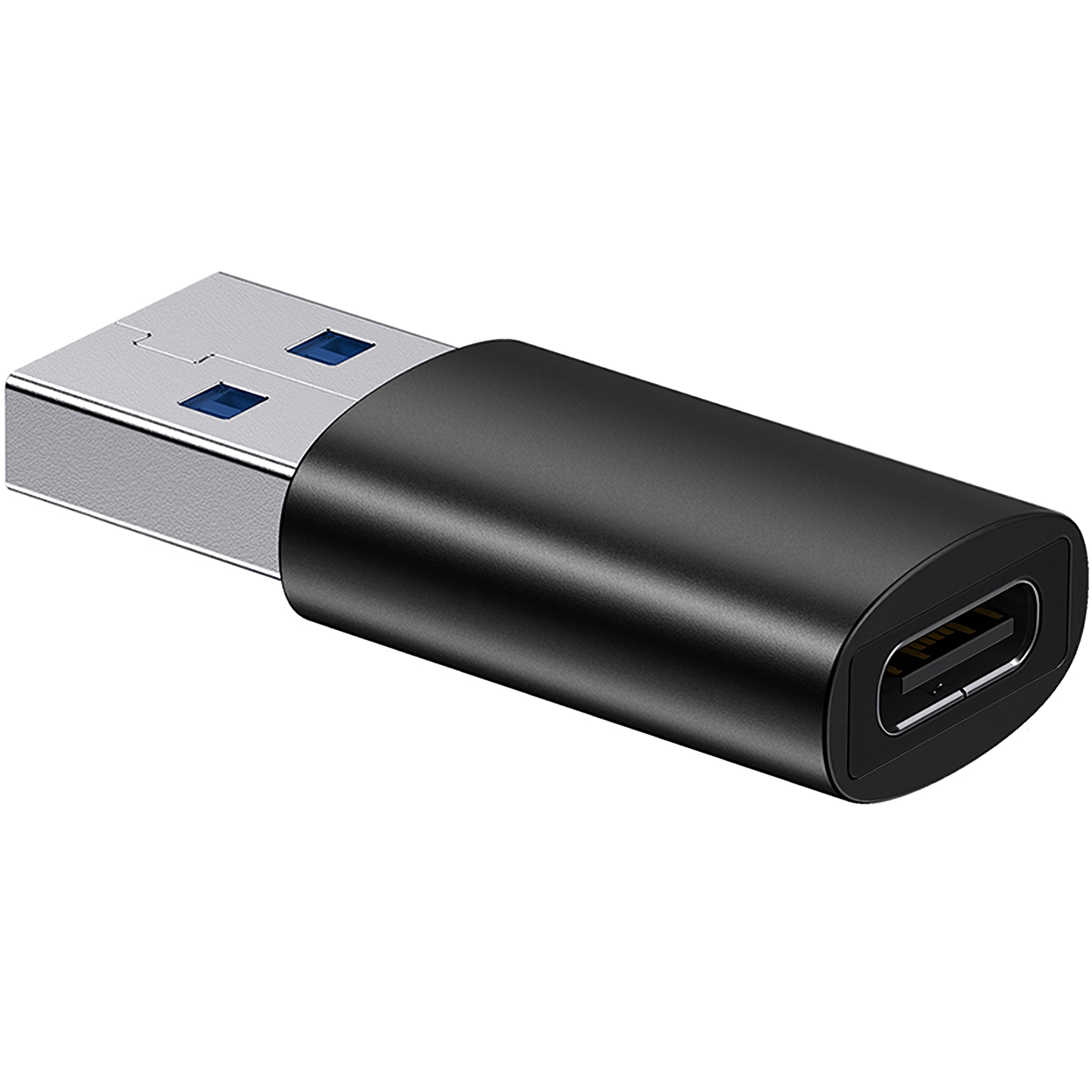 Baseus Ingenuity Adattatore di ricarica e dati USB-C - USB-A USB-C, nero ZJJQ00010101 