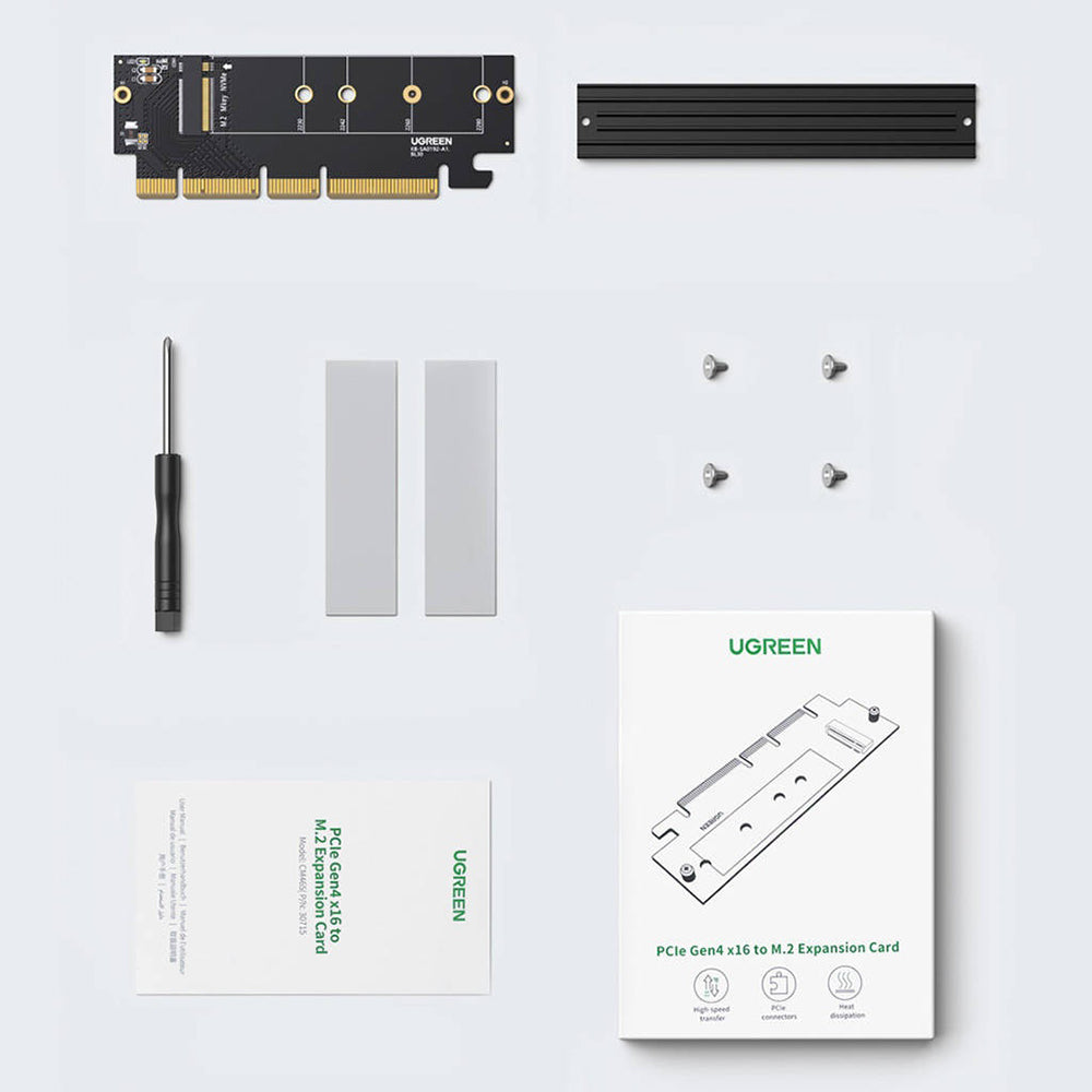 Adattatore Interfaccia SSD UGREEN CM465 (30715), NVMe M.2 - PCIe 4.0 X4
